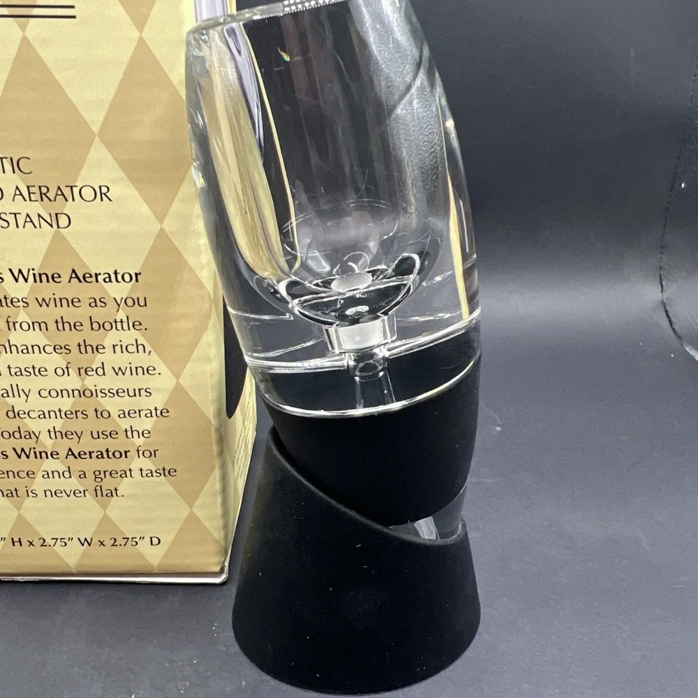 Cypress Home Wine Aerator With Stand